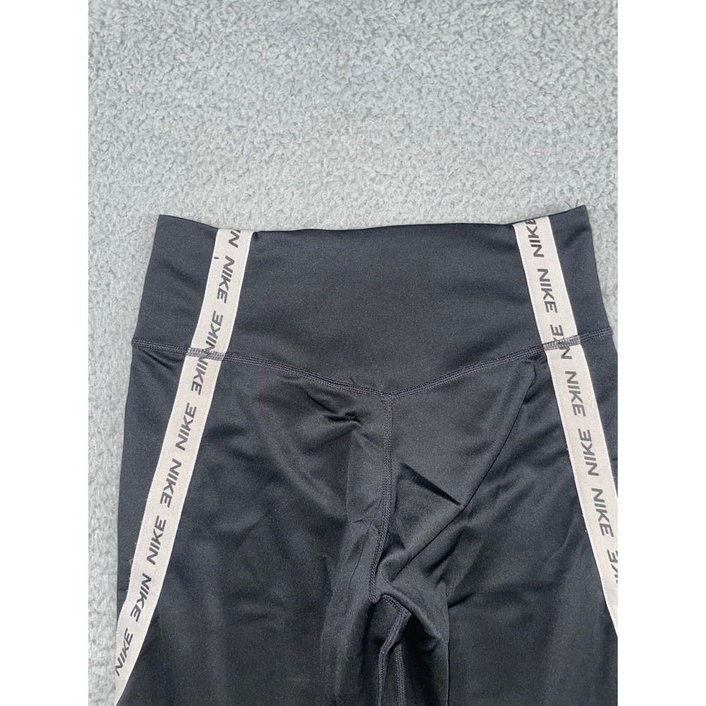 Nike Dri Fit Leggings Women Small Cropped Running Gym Yoga Athletic Outdoor